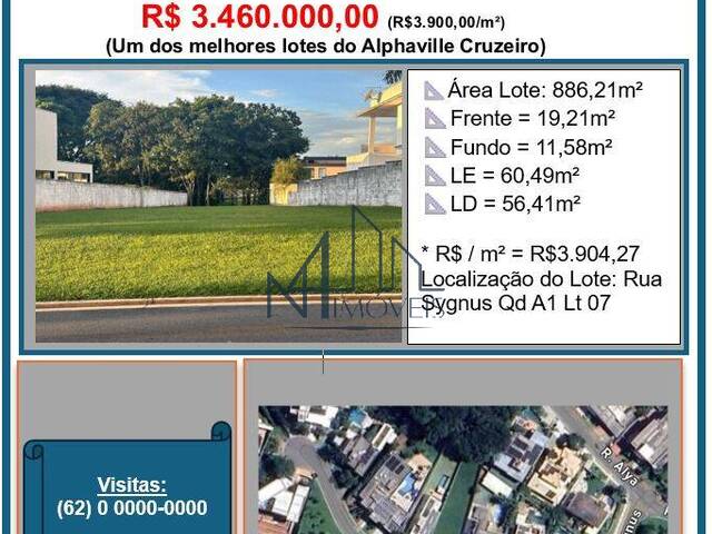 #1325 - Terreno para Venda em Goiânia - GO